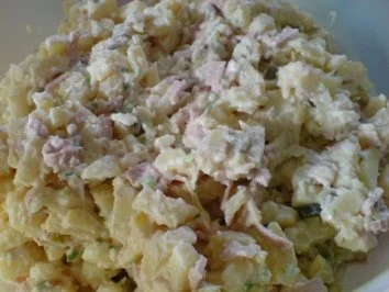 Rezept: Ein schneller Kartoffelsalat, Mooskuchen und Schmätzchen für die Weihnachtsfeier mit Freunden Bild Nr. 4 Ein schneller Kartoffelsalat, Mooskuchen und Schmätzchen für die Weihnachtsfeier mit Freunden - Rezept - Bild Nr. 4