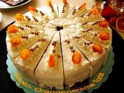 Advents -Torte / Schoko - Orangencreme - Rezept