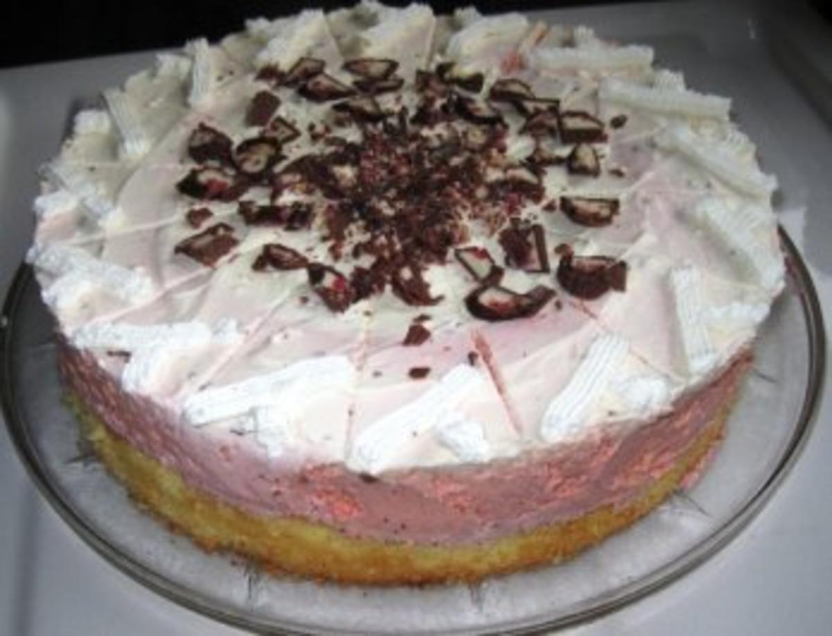 Erdbeer-Stracciatella-Torte - Rezept - Bild Nr. 6