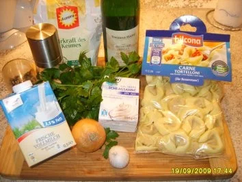 Tortellini mit Petersiliensoße - Rezept - Bild Nr. 2