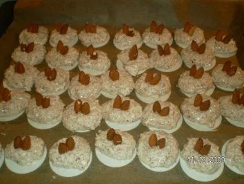 Mandelhäufchen - Rezept