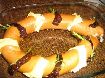 Gebackene Fleischwurst gefüllt - Rezept - Bild Nr. 4