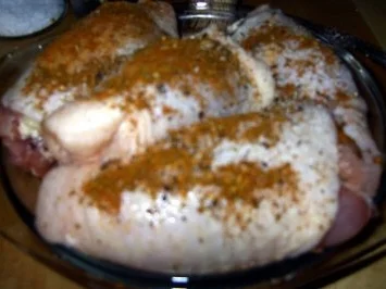 Rezept: Hähnchenrouladen mit Tomaten-Knoblauch-Sosse und Rosmarin-Drillingen Bild Nr. 8 Hähnchenrouladen mit Tomaten-Knoblauch-Sosse und Rosmarin-Drillingen - Rezept - Bild Nr. 8