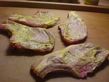 Schweinekotelett mit Knödel und Blaukraut - Rezept - Bild Nr. 2