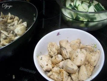 Rezept: Mediterrane Geflügel Pfanne Bild Nr. 3 Mediterrane Geflügel Pfanne - Rezept - Bild Nr. 3