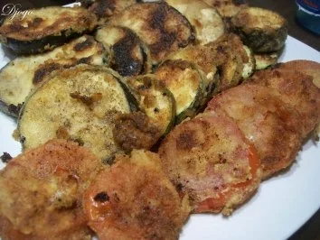 Rezept: Gemüsetaler mit Joghurt Dip Gemüsetaler mit Joghurt Dip - Rezept