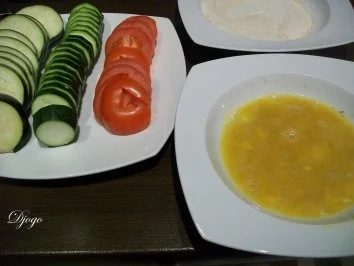 Rezept: Gemüsetaler mit Joghurt Dip Bild Nr. 2 Gemüsetaler mit Joghurt Dip - Rezept - Bild Nr. 2