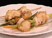 Seeteufel-Sate mit Papaya-Zuckerschotensalat - Rezept - Bild Nr. 9