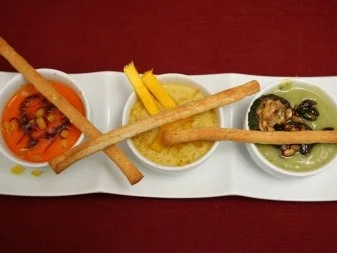 Die Suppenampel Zucchini, Paprika und Mango (Henning Krautmacher) - Rezept