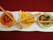 Die Suppenampel Zucchini, Paprika und Mango (Henning Krautmacher) - Rezept