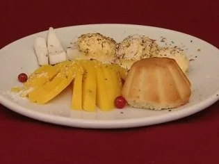 American Cupcakes mit Mangoeis (Kena Amoa) - Rezept