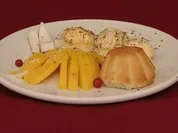 American Cupcakes mit Mangoeis (Kena Amoa) - Rezept