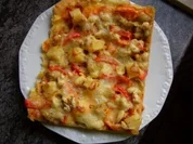 Puten-Curry-Pizza - Rezept