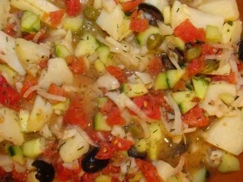 Rezept: Fisch - Ensalada de Chipirones - Bild Nr. 2 Fisch - Ensalada de Chipirones - - Rezept - Bild Nr. 2