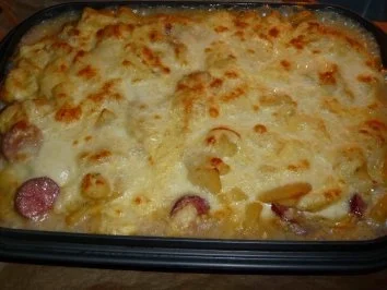 Rezept: Blumenkohl-Broccoli-Gratin Blumenkohl-Broccoli-Gratin - Rezept