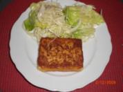 Schafskäse gebacken - Rezept
