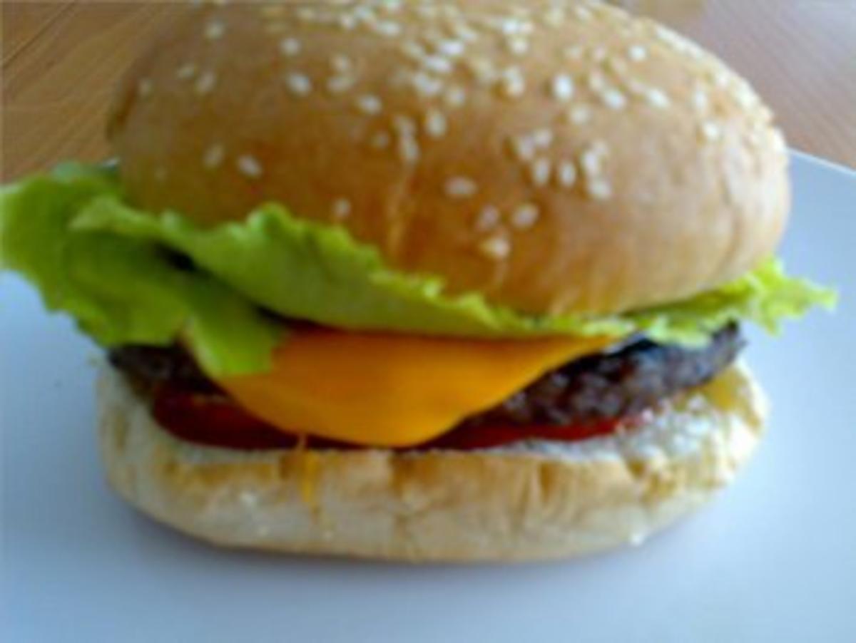 Bilder für ** Snacks & Quickies ** Cheeseburger - - Rezept