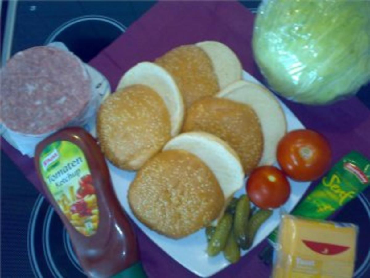 ** Snacks & Quickies ** Cheeseburger - - Rezept - Bild Nr. 2