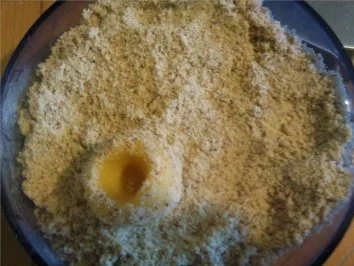 ** Weihnachtsbäckerei ** Buttergebäck mit Gelee - Füllung - Rezept - Bild Nr. 2