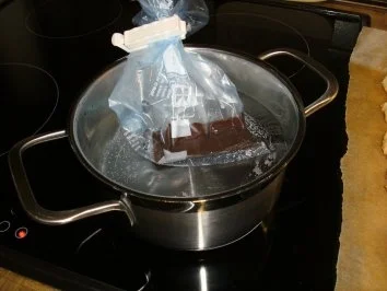 Rezept: Mandel-Cookies mit Schokoverzierung Bild Nr. 7 Mandel-Cookies mit Schokoverzierung - Rezept - Bild Nr. 7