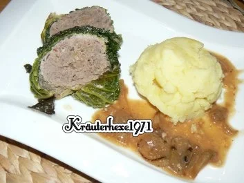 Rezept: Wirsinghackbraten Bild Nr. 6 Wirsinghackbraten - Rezept - Bild Nr. 6