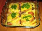 Überbackener Hackbraten auf Püree - Rezept