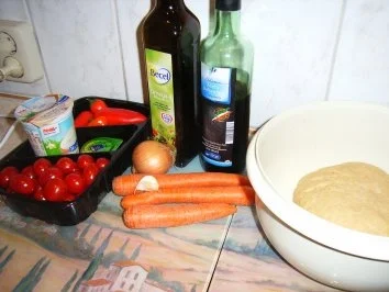 Pizza "Voll Veggi" - Rezept - Bild Nr. 2