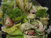 Gemischter grüner Salat a la Tina - Rezept