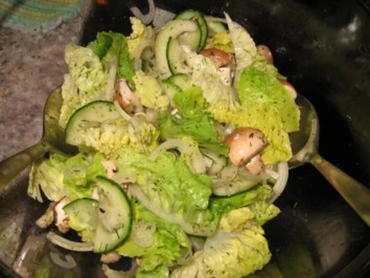 Gemischter grüner Salat a la Tina - Rezept - Bild Nr. 2