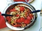 Rezept: Sojabohnenkeime mit Tomaten und Champignons Sojabohnenkeime mit Tomaten und Champignons - Rezept