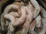 ** Weihnachtsbäckerei ** Erdnusskipferl mit Ingwer - Rezept