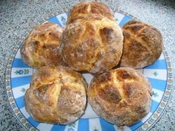 Brötchen selbstgebacken - Rezept