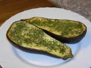 Auberginen mit Petersilie - Rezept