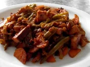Leberkäs-Pfanne - Rezept