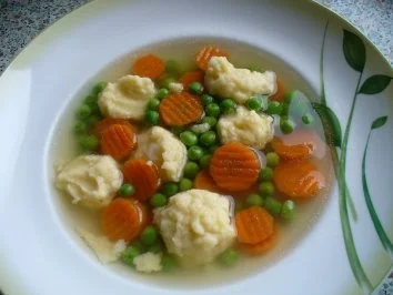 Schwemm- oder Schwimmklößchen - Rezept