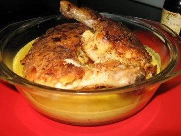 Rezept: Asia Mandel-Hähnchenkeulen mit Mango Bild Nr. 3 Asia Mandel-Hähnchenkeulen mit Mango - Rezept - Bild Nr. 3