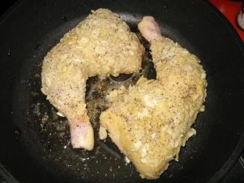 Rezept: Asia Mandel-Hähnchenkeulen mit Mango Bild Nr. 9 Asia Mandel-Hähnchenkeulen mit Mango - Rezept - Bild Nr. 9