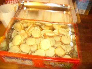 Backwerk / Plätzchen: Gefüllte Dukaten - Rezept