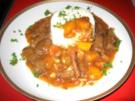 Gebratenes Rindfleisch mit Mango - Rezept