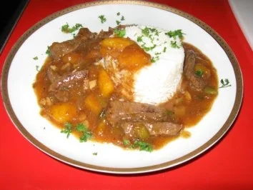 Gebratenes Rindfleisch mit Mango - Rezept - Bild Nr. 9