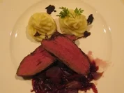 Rinderfilet auf Rotwein-Schalottenbutter mit Kartoffel- Trüffelpüree - Rezept