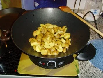 Speck Drillinge auf zweierlei Fisch - Rezept - Bild Nr. 3