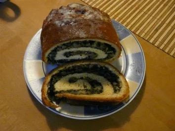 Rezept: Mohn-Marzipan-Stollen Mohn-Marzipan-Stollen - Rezept