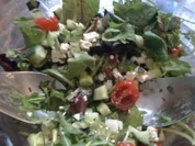 Rezept: Satt mit Salat (vegetarisch) Satt mit Salat (vegetarisch) - Rezept