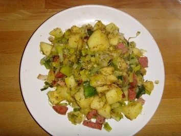 Rezept: Lauwarmer Kartoffelsalat…. Bild Nr. 3 Lauwarmer Kartoffelsalat…. - Rezept - Bild Nr. 3