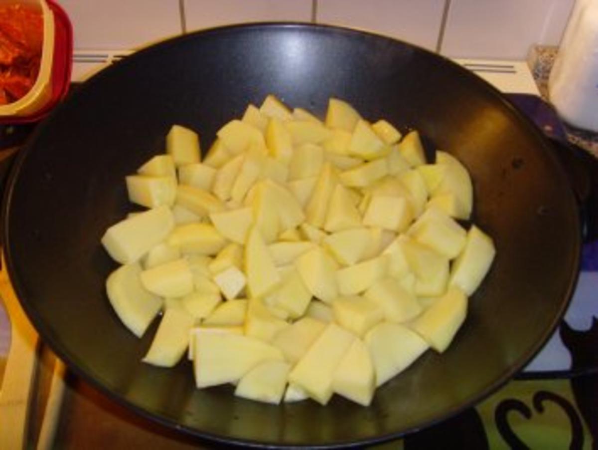 Bulgarische Paprika – Kartoffel Pfanne…. - Rezept - Bild Nr. 2