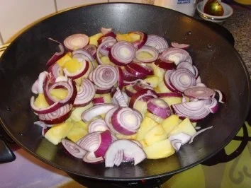 Bulgarische Paprika – Kartoffel Pfanne…. - Rezept - Bild Nr. 3