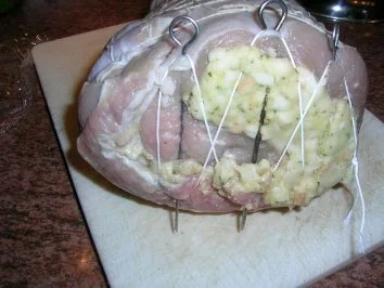 Gefüllte Kalbsbrust  und Spitzkohl - Rezept - Bild Nr. 2