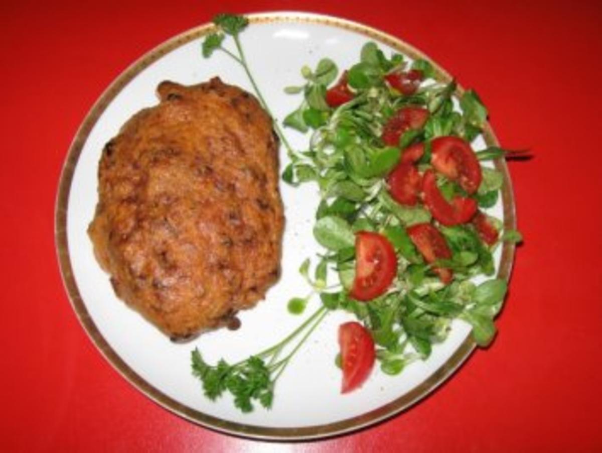 gratiniertes Käsebrot mit Salat - Rezept - Bild Nr. 2