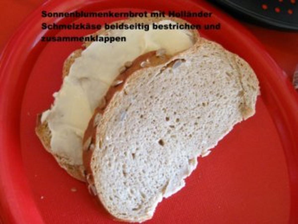 gratiniertes Käsebrot mit Salat - Rezept - Bild Nr. 7